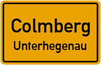 Straßen in Colmberg Unterhegenau