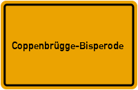Ortsschild Coppenbrügge-Bisperode