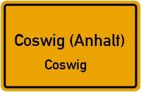 Straßenverzeichnis Coswig (Anhalt) Coswig