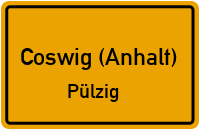 Weg nach Nudersdorf in Coswig (Anhalt)Pülzig