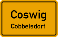 Cobbelsdorfer Lindenstraße in CoswigCobbelsdorf