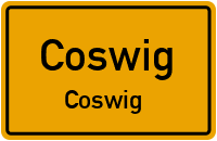 Querstraße in CoswigCoswig