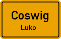 Dübener Straße in CoswigLuko