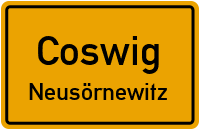 Prasseweg in CoswigNeusörnewitz