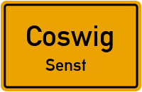 Straße Nach Groß Marzehns in CoswigSenst