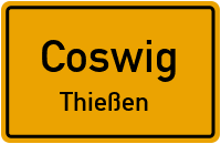 Kreisstraße in CoswigThießen