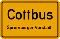 Senftenberger Straße in 03048 Cottbus (Spremberger Vorstadt)