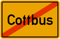 Route von Cottbus nach Pforzheim