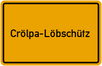 City Sign Crölpa-Löbschütz