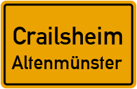 Willi-Heinkelein-Weg in CrailsheimAltenmünster