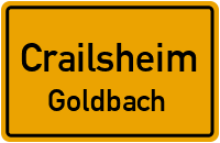 Pfarrgasse in CrailsheimGoldbach