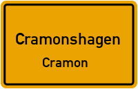 Mühlenweg in CramonshagenCramon