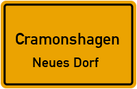 Fischerdamm in 19071 Cramonshagen (Neues Dorf)