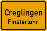 Straßenverzeichnis Creglingen Finsterlohr