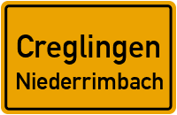 Straßen in Creglingen Niederrimbach
