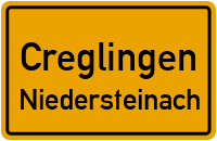 Straßen in Creglingen Niedersteinach