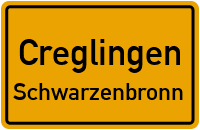Straßenverzeichnis Creglingen Schwarzenbronn