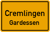 Gartenstraße in CremlingenGardessen