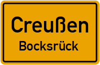 Straßen in Creußen Bocksrück
