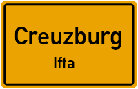 Eisenacher Straße in CreuzburgIfta