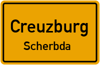 Angerstraße in CreuzburgScherbda