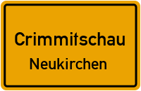Verlängerte Brückenstraße in CrimmitschauNeukirchen