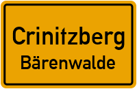 Giegengrüner Straße in CrinitzbergBärenwalde