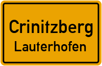 Straßen in Crinitzberg Lauterhofen
