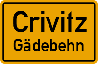 Waldschlößchenweg in CrivitzGädebehn