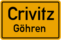 Seestraße in CrivitzGöhren