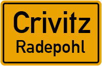 Goldberger Straße in CrivitzRadepohl