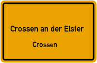 Floßstraße in Crossen an der ElsterCrossen