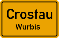 Crostauer Straße in CrostauWurbis