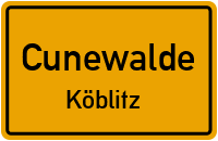 Bautzener Straße in CunewaldeKöblitz