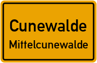 Gunter-Domschke-Weg in CunewaldeMittelcunewalde