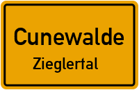 Stempelweg in CunewaldeZieglertal