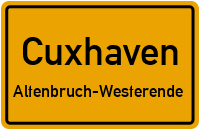Moorweg in CuxhavenAltenbruch-Westerende