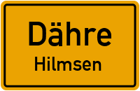 Hauptstraße in DähreHilmsen
