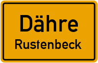 Bahnhofsweg in DähreRustenbeck