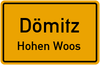 Bergstraße in DömitzHohen Woos