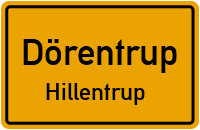 Poststraße in DörentrupHillentrup