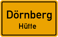 Hütte in DörnbergHütte