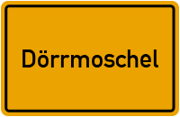 Ortsstraße in Dörrmoschel