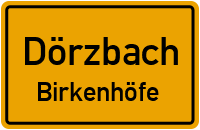 Birkenhöfe in DörzbachBirkenhöfe