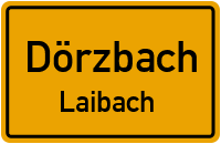 Untere Gasse in DörzbachLaibach