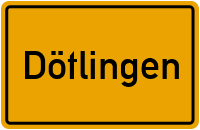 City Sign Dötlingen