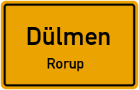 Gartenstraße in DülmenRorup
