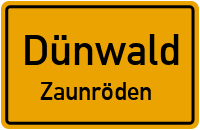 Grabenstraße in DünwaldZaunröden