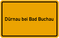 City Sign Dürnau bei Bad Buchau