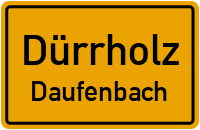 Flurstraße in DürrholzDaufenbach